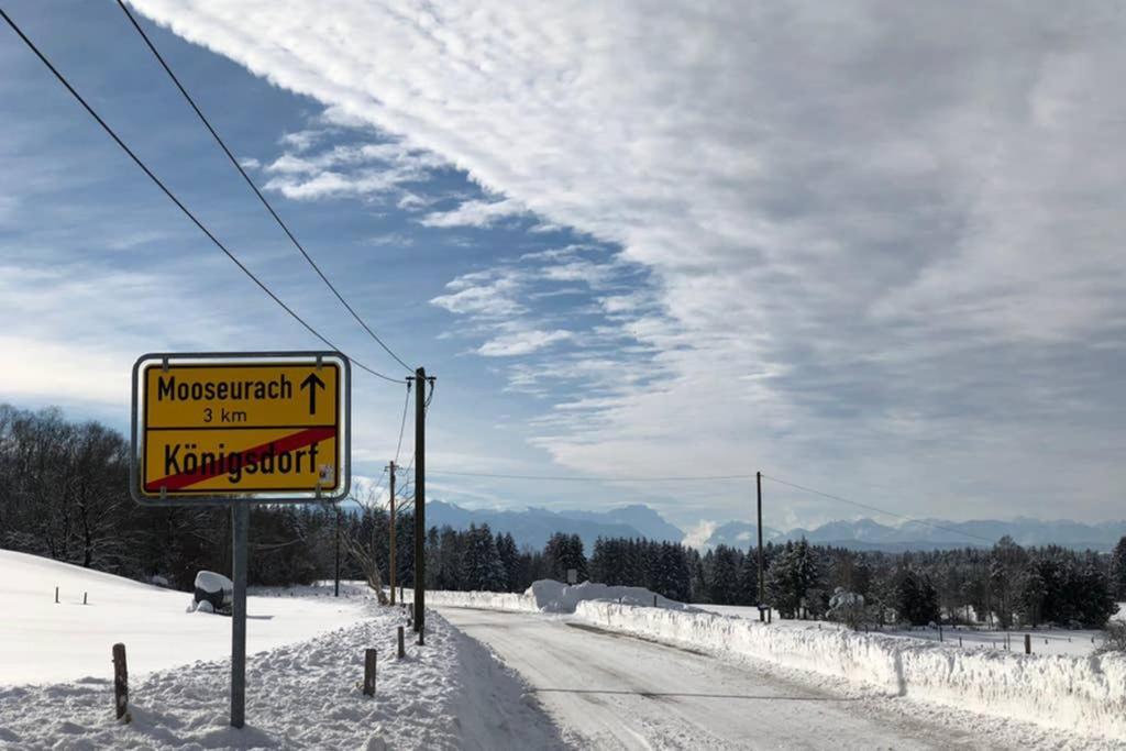 Ferienhaus Koenigsdorf - Urlaub Im Toelzer Land Konigsdorf Εξωτερικό φωτογραφία